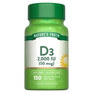 Suplemento Alimenticio de Vitamina D3 150 tabs