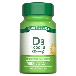 Suplemento Alimenticio de Vitamina D3 130 tabs