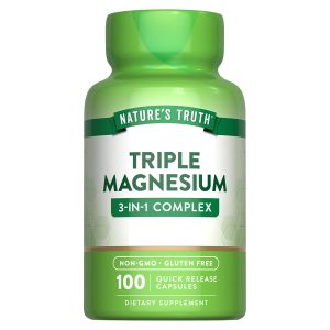 Suplemento Alimenticio de Magnesio Triple 100 tabs