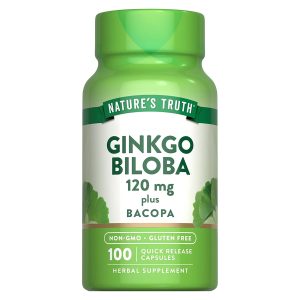 Suplemento Alimenticio de Ginkgo Biloba 100 caps