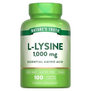 Suplemento Alimenticio de L-Lisina 100 tabs