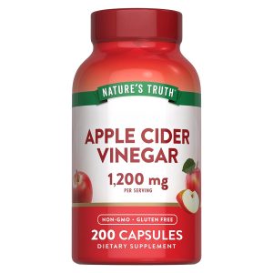 Suplemento Alimenticio de Vinagre de Sidra de Manzana 200 caps