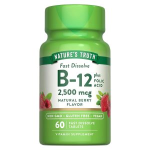 Suplemento Alimenticio de Vitamina B12  60 tabs