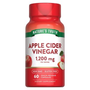 Suplemento Alimenticio de Vinagre de Sidra de Manzana 60 caps