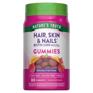 Suplemento Alimenticio de Biotina 80 gomitas