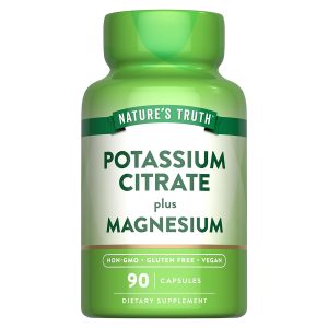 Suplemento Alimenticio de Potasio y Magnesio 90 caps