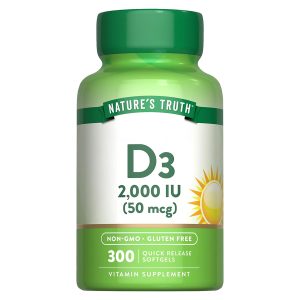 Suplemento Alimenticio de Vitamina D3 300 tabs