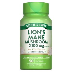 Suplemento Alimenticio de Hongo Melena de Leon 50 caps