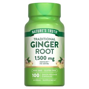 Suplemento Alimenticio de Jengibre 100 caps