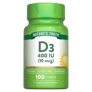 Suplemento Alimenticio de Vitamina D3 100 tabs