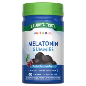 Suplemento Alimenticio de Melatonina ninos 40 gomitas