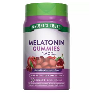 Suplemento Alimenticio de Melatonina ninos 60 gomitas